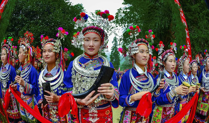 靖州新街村歡度蘆笙節